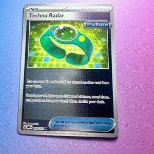 techno radar [reverse holo] - 130/131 (uncommon) — pokemon: prismatic evolutions